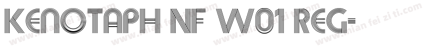 Kenotaph NF W01 Reg字体转换
